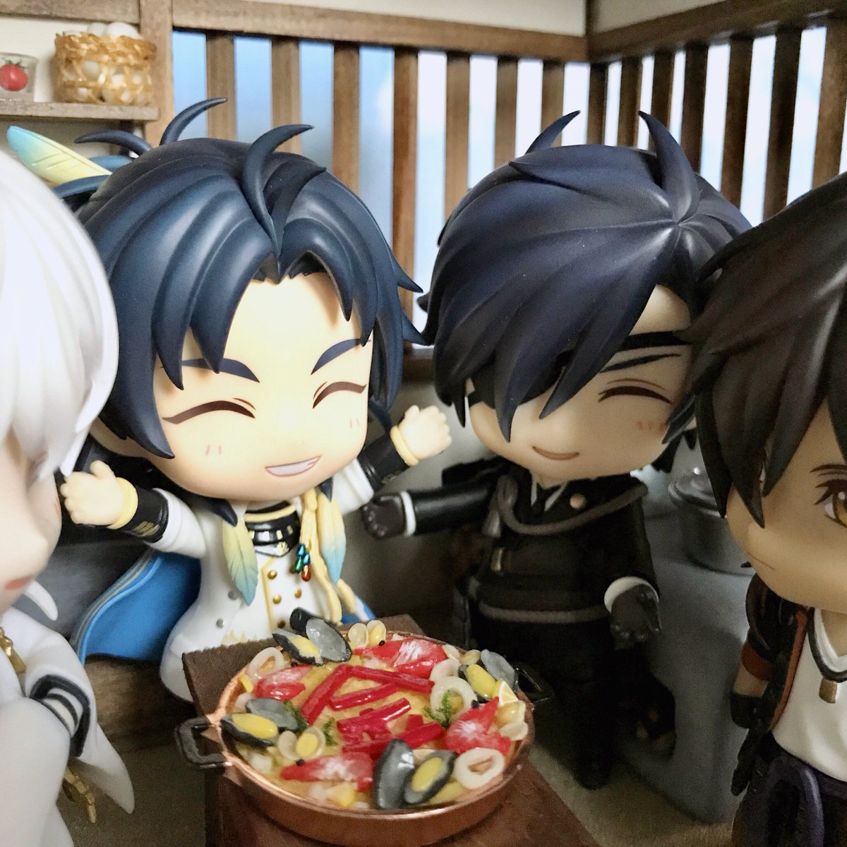 ねんどろいど［540］鶴丸国永［557］燭台切光忠［677］大倶利伽羅　伊達組 ねんどろいど［540］鶴丸国永［557］燭台切光忠［677］大倶利伽羅伊達組