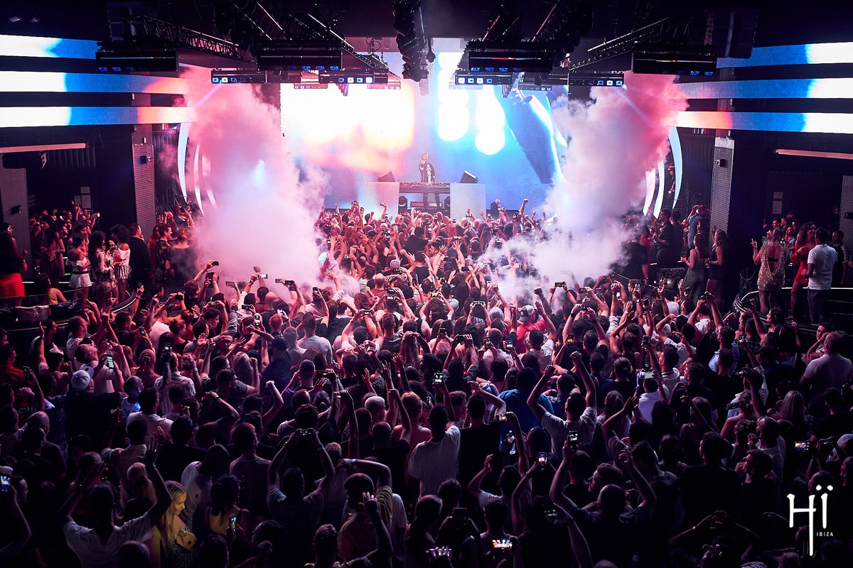 Our Sunday night with <a href="/CreamIbiza/">Cream Ibiza</a>. #hiibiza #ClubWithUs