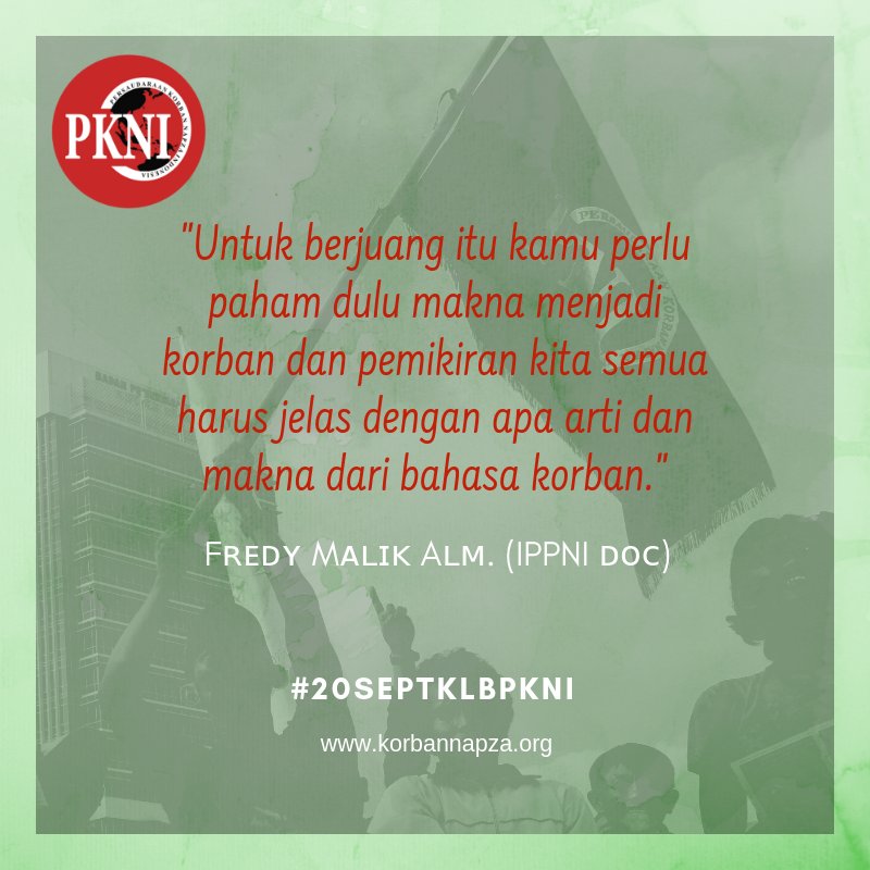Perjuangan PKNI tidaklah singkat dan mudah. Sampai saat ini kamipun akan selalu dan senantiasa berjuang! H-3 menuju KLB PKNI 2018. #20SeptKLBPKNI.