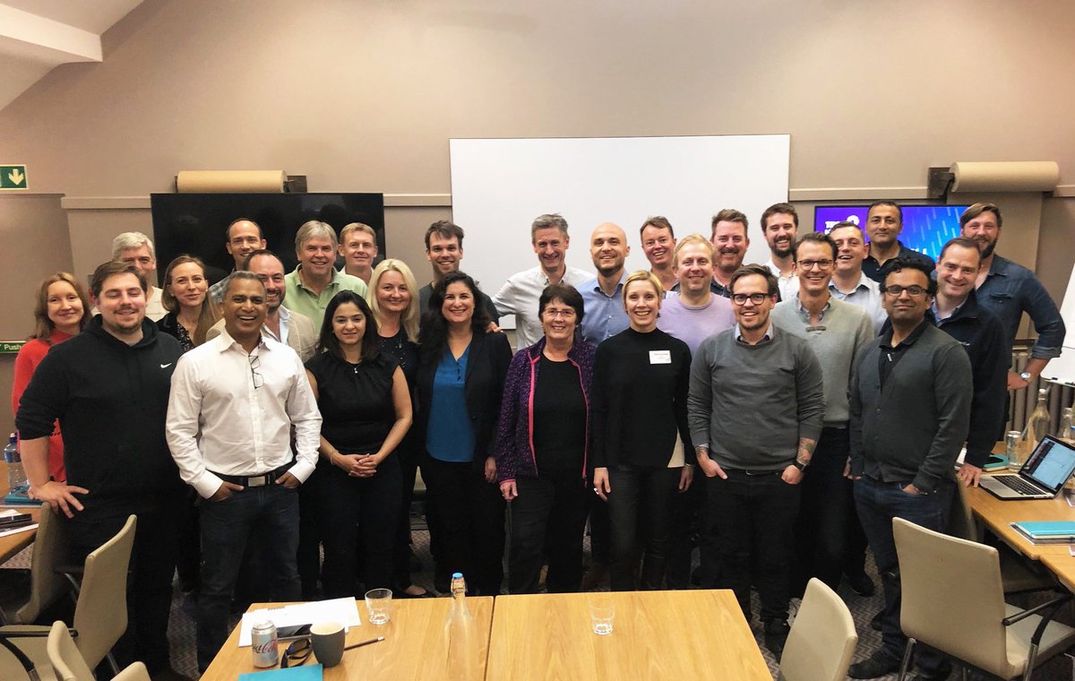 TechNation's tweet image. Brilliant couple of days with the shiny new #TechNationFintech cohort last week for the programme kick off, and some inspiring words of wisdom from @adahal @cwinesLondon @AppliedIG