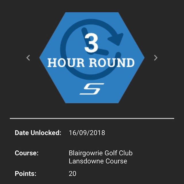 shotscope's tweet photo. The way golf should be played! ⏰⏳
> 18 holes in under 3 hours
> Don’t be a slow golfer - get the 3 hour round medal unlocked now!!
#golf #sub3hour #quickgolf #MedalMonday https://t.co/azdoLwltse