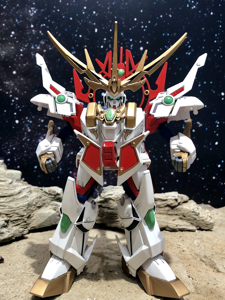 こちらは、BBマイスターワカオによる「機動武神天鎧王」です!! 現在