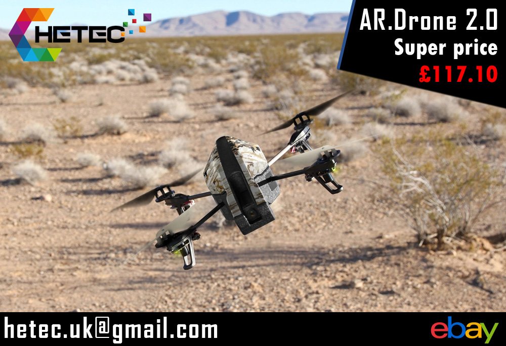 he_tec's tweet image. Great looking Drone Parrot A.R Elite 2.0 🙂
Model Parrot can reach 57 km/h 💫
🎮 WiFi and HD camera on board, control the quadrocopter from your smartphone !
💸 ebay.co.uk/itm/Drone-Parr…

#drone #parrot #elite #snow #modern #smartphone #control