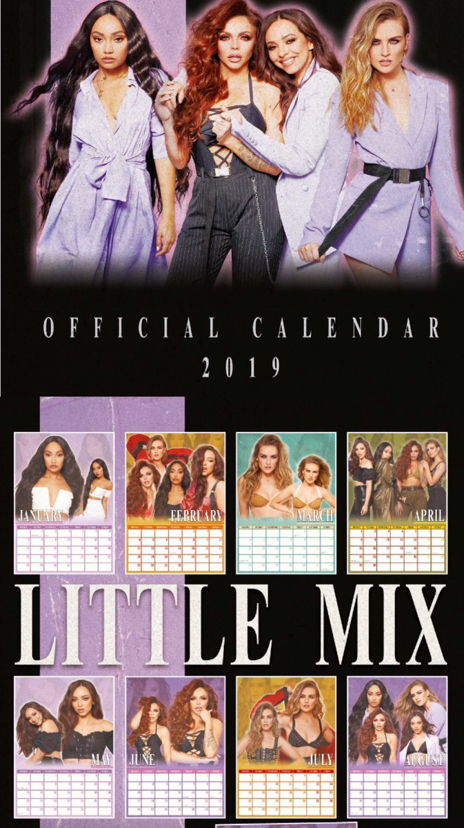 supafanz's tweet image. Who's loving the 2019 Little Mix Calendar? #theyear2019 - Supafanz Like and Follow for news, gossip &amp;amp; amazing competitions surrounding your favourite celebs!!