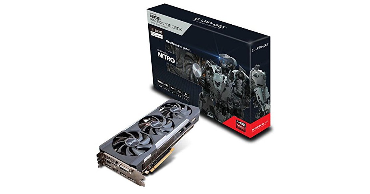 Sapphire Radeon NITRO R9 390X 8GB GDDR5

Sapphire Radeon NITRO R9 390X 8GB GDDR5 with Backplate graphics Card 11241-04-20G. Write a evaluate add to Wishlist upload to evaluate.

crypto-coin-x.com/posts/11132782…

#SapphireRadeon
#cryptocurrencymining

@Binance_Admin 
<a href="/acscrypto/">Aleix</a>