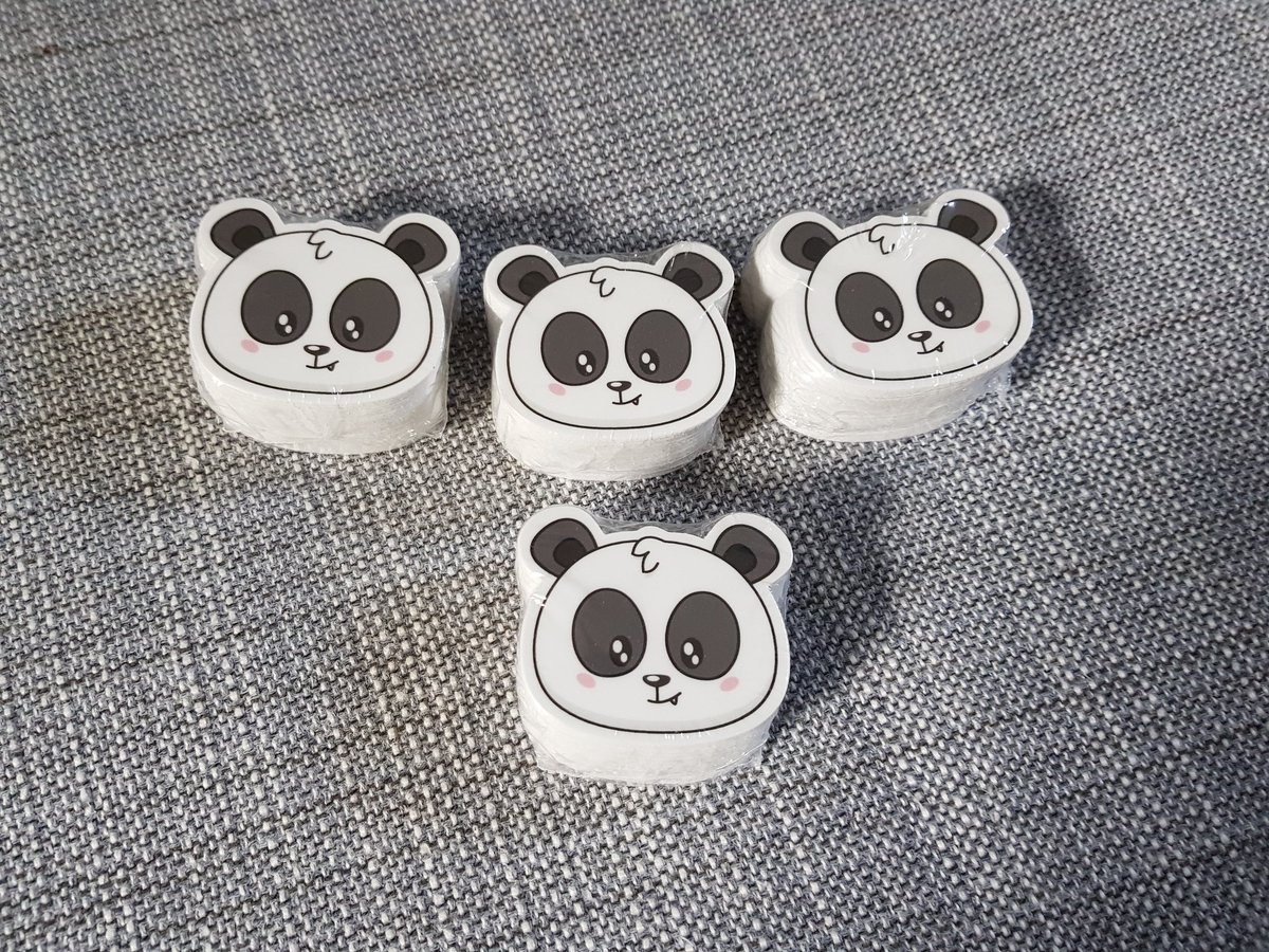 WhalePanda's tweet photo. Ready for #bh2018. Got lots of panda stickers to hand out. @hodlhodl @magicalcrypto https://t.co/TCNaz8QWvm