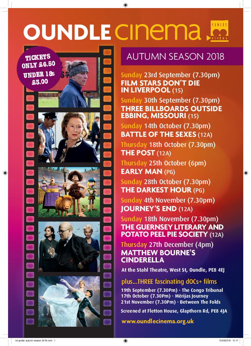 Oundle Box Office tweet media