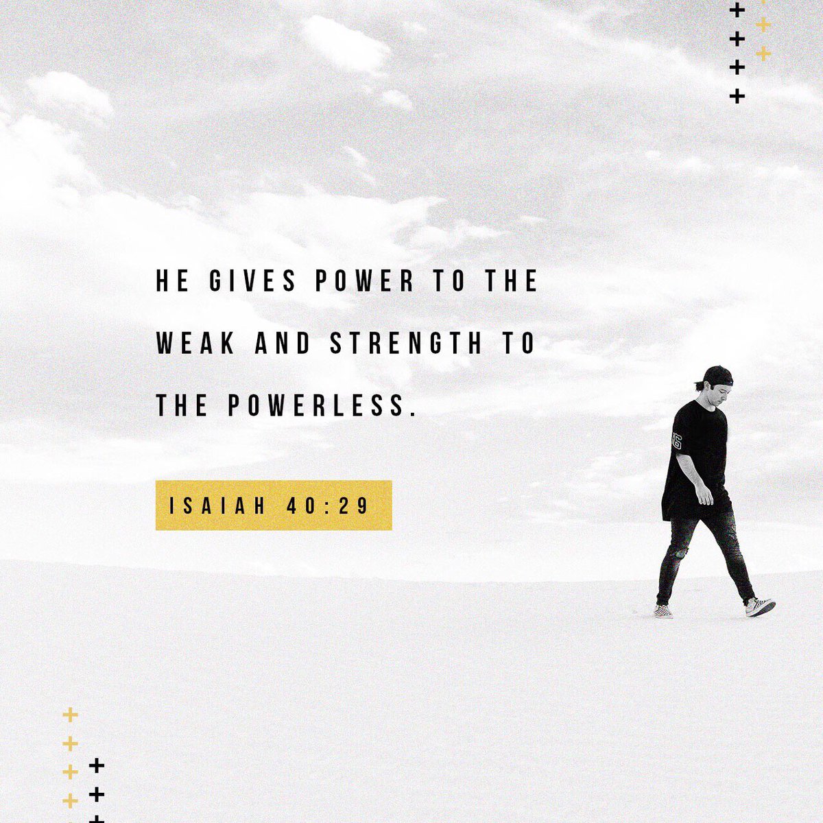 Jodeysings's tweet photo. Weak? Powerless? Look no further than God. He’s all that you need. #Heisallweneed https://t.co/iozNl2CUsD