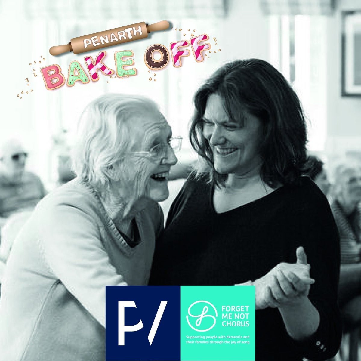 We are delighted to confirm that Forget Me Not Chorus will be one of our charities for the PENARTH BAKE OFF this year!

The Forget-me-not Chorus supports people with dementia and their families through weekly singing sessions. #bakeoff #lovepenarth #charityevent