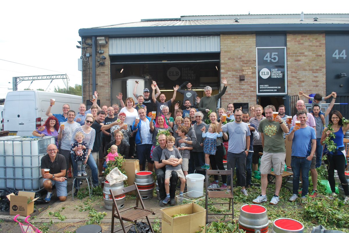 EastLondonBrew's tweet photo. Great work from @WalthamstowBeer yesterday - over 40 kilos of hops were grown, picked and put into our green hopped beer. A great #community makes great #beer 🍻☀️
#brewing #londonbrewery #elb #freshhop #greenhop #growyourown #hopproject #walthamstow #walthamstowhops #e17 #e10 https://t.co/NcjBddpIgr
