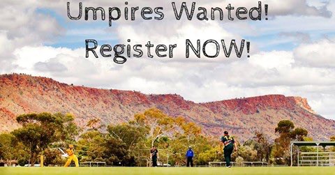 Calling all Cricket #Umpires. Express your Interest now for the #ImparjaCup in Alice Springs, February 2019.  Follow the link: ntcricket.wufoo.com/forms/m1gtvr0b…  <a href="/cricketcomau/">cricket.com.au</a> <a href="/CAPathway/">Cricket Aus Pathway</a>