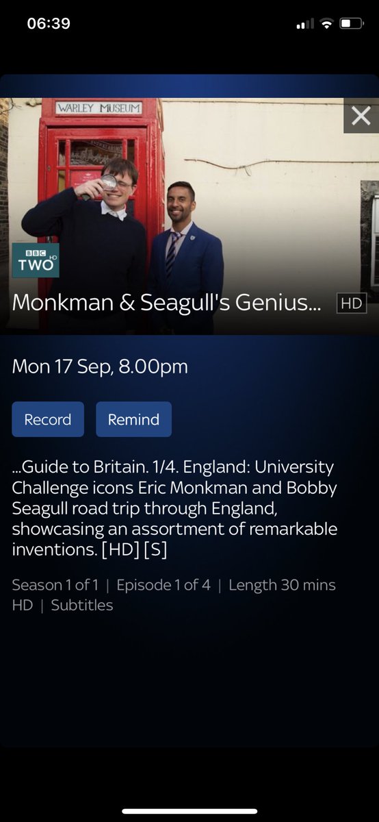 verucasalt0609's tweet photo. Knowing that #MonkmanAndSeagull’s Genius Guide to Britain 🇬🇧 is on tonight has made my Monday much more enjoyable 🤗
@Bobby_Seagull @e_monkman
#BobbySeagull #EricMonkman
#UniversityChallengeLegends x https://t.co/ItC6GxHZ9P