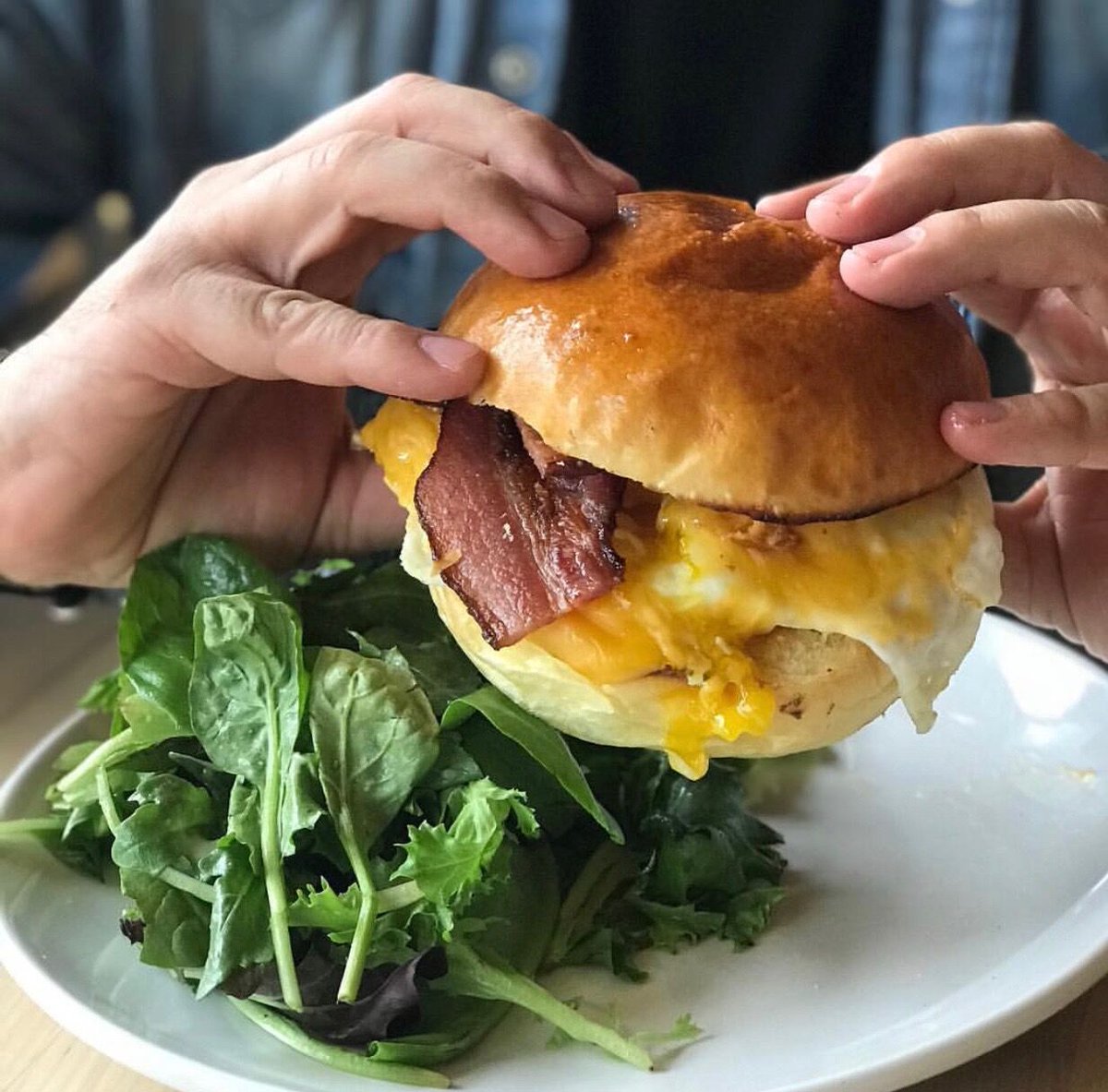 Big bites encouraged. #borohotel #LIC #NYC
