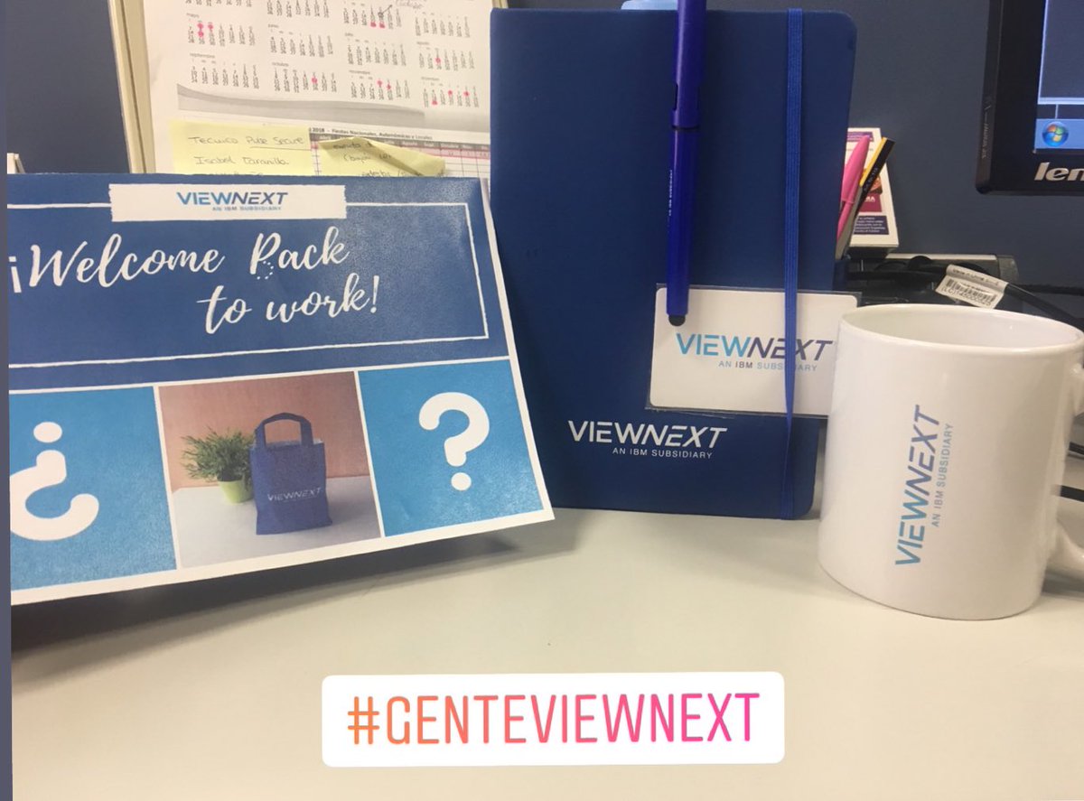 nuriaser8's tweet image. Nueva iniciativa Welcome Pack to Work.

¡Una buena forma de cuidar a los empleados y dar la bienvenida a los nuevos para seguir creciendo en nuestro equipo!

Aquí desde RRHH os seguimos esperando, ¡anímate y conócenos!.

#GENTEVIEWNEXT #VIEWNEXT #RRHH #VNBRONCE #MADRID @viewnext