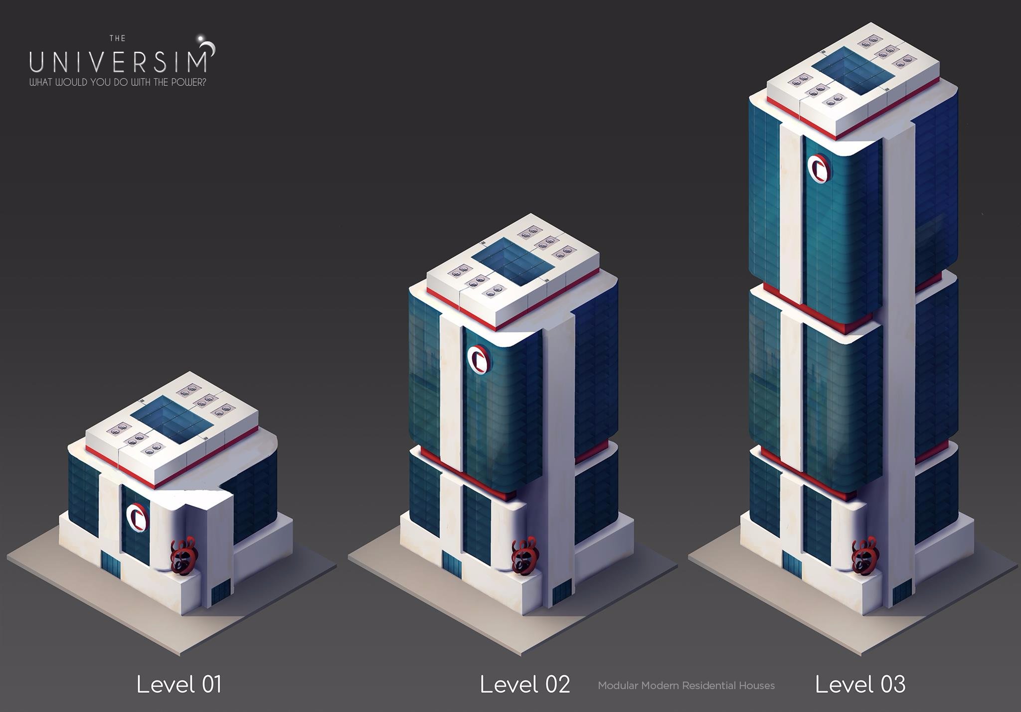 Modern Building Concept Art