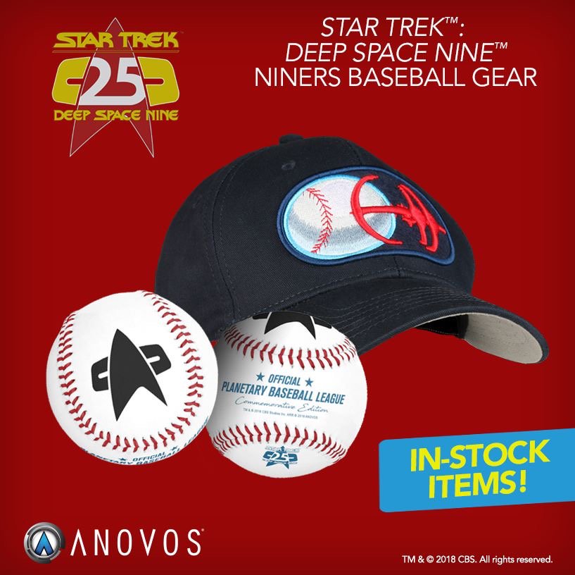 ANOVOS on Twitter "The Star Trek Deep Space Nine Niners Baseball Cap