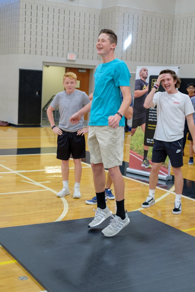 WMHSTanners's tweet image. Students really seem to be enjoying the @GoArmy #ArmyChallenge!