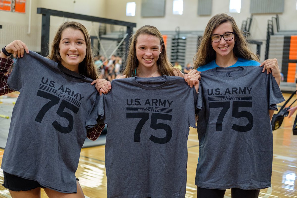 WMHSTanners's tweet image. Students really seem to be enjoying the @GoArmy #ArmyChallenge! #teamwork