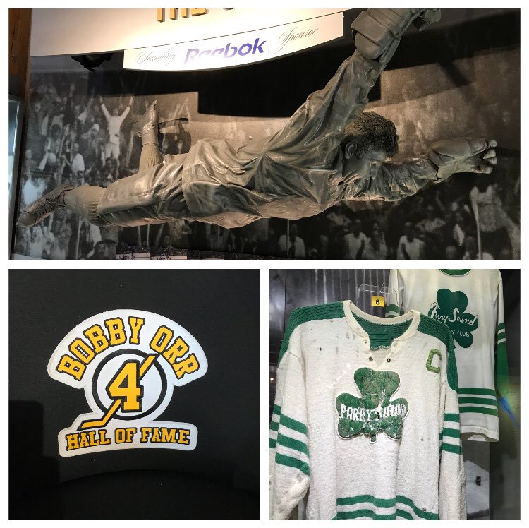 #4 Bobby Orr!!! A true Canadian Athlete. Come check out the Bobby Orr Hall of Fame is his hometown of #ParrySound. <a href="/OntarioTravel/">Destination Ontario</a> <a href="/BobbyOrr4HOF/">Bobby Orr HallofFame</a> <a href="/explorersedge/">Explorersedge</a> #hockeyhero