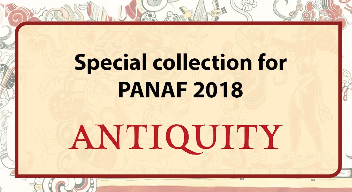 RobertEWitcher's tweet photo. 🆓There's still time to catch up with @AntiquityJ 's free-to-access #African & #European #archaeology collections
➡️#EAA2018 https://t.co/0YyWY1QYbT …
➡️#PANAF2018 https://t.co/8DX665tl3e … https://t.co/kgZC03Nuqo