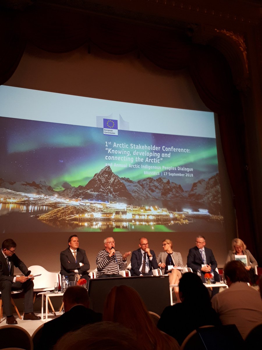 Functional connections and communication links together with good satellite coverage are critical factors in building a sustainable and prosperous #Arctic. #Connectivity is needed for e-business, e-learning, e-health and many more. #EUArctic #ArcticStakeholderConference