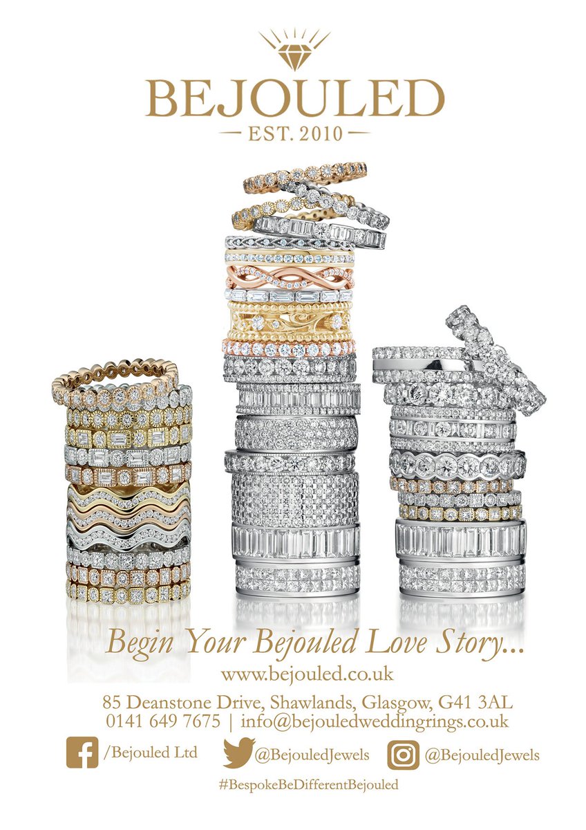 ToHaveToHolds's tweet image. Your Wedding Day; the first day of the rest of your lives together. Bejouled want to be part of your forever love story, creating your bespoke platinum diamond wedding bands to symbolize your true, unique love as a couple. Call 0141 649 7675 or visit bejouled.co.uk