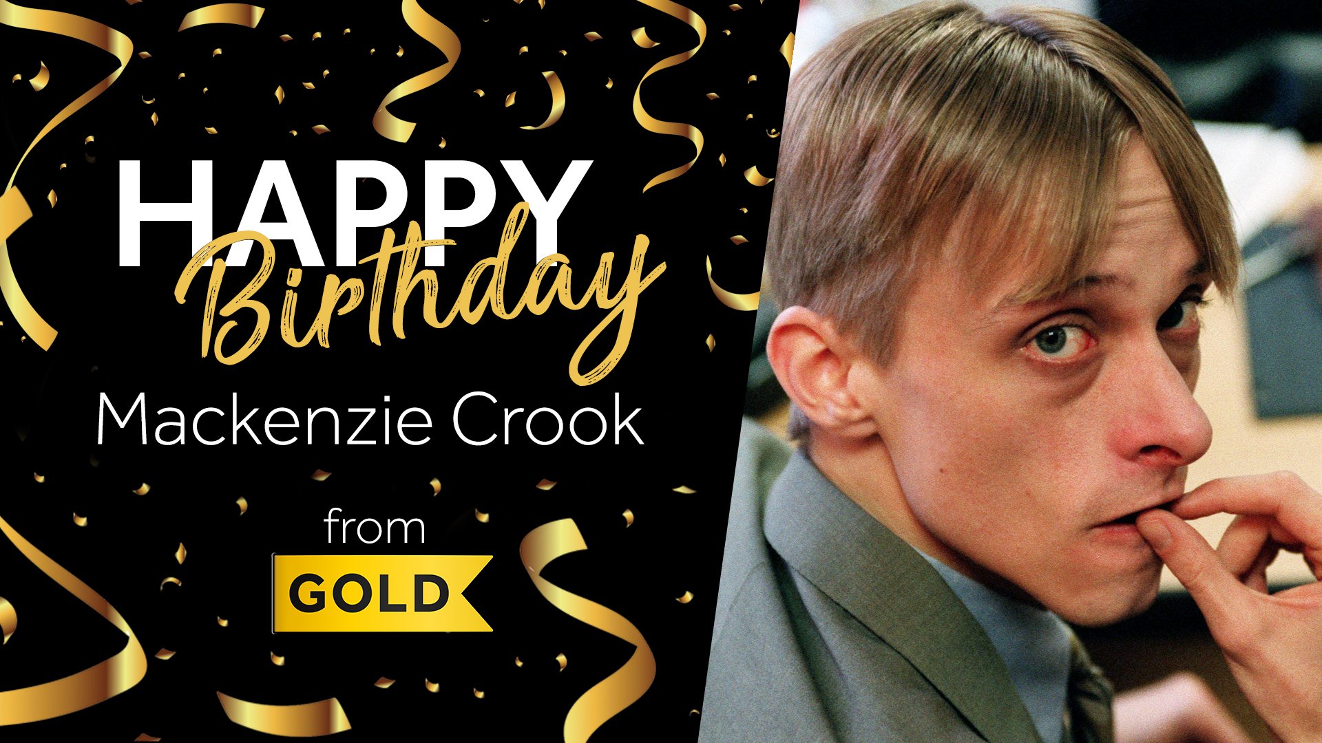 Oh how we miss Gareth in Happy Birthday Mackenzie Crook! 