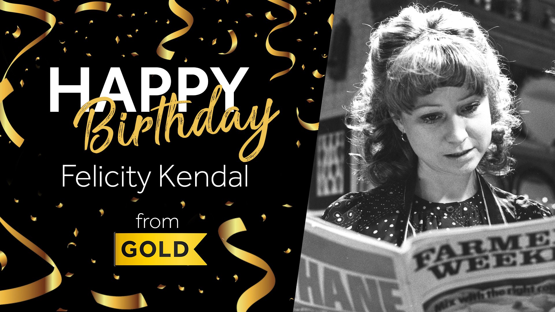 Always living the good life... Join us in wishing the fantastic Felicity Kendal a very Happy Birthday! 