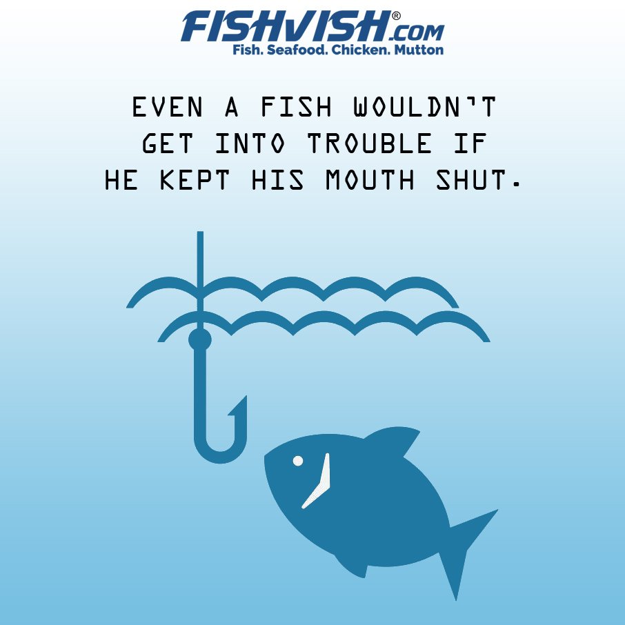 Fishvish's tweet photo. Silence is Golden even if you are a fish! 
Have your ordered from https://t.co/HapSma7hbi yet? The best seafood, chicken, mutton, ready to cook and heat &amp; serve products in town only at https://t.co/PnGGMezbdS!
#fishvish #chicken #deliveredtoyourdoorstep #mondaymotivation https://t.co/rXL5lk4pKU