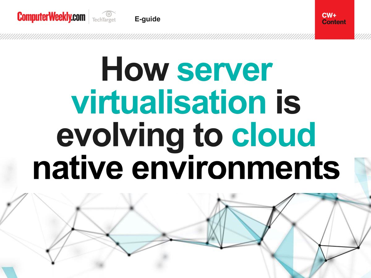 ComputerWeekly's tweet photo. Let´s discover how, in recent years, #server #virtualisation has given businesses the ability to abstract #applications and the operating system from the underlying #hardware
https://t.co/PvUQKDtx8K
#ServerVirtualisation #Cloud #Containers #ODM #Azure @nutanix https://t.co/S9Zor5zEAq
