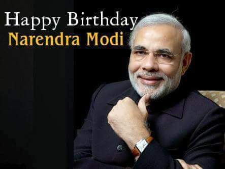   Happy birthday Narendra Modi ji 
