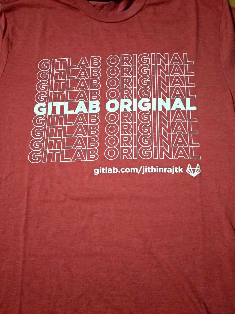 jithinrajtk's tweet image. Thank you @gitlab for this gift. 😁❤
#gitlab #movingtogitlab