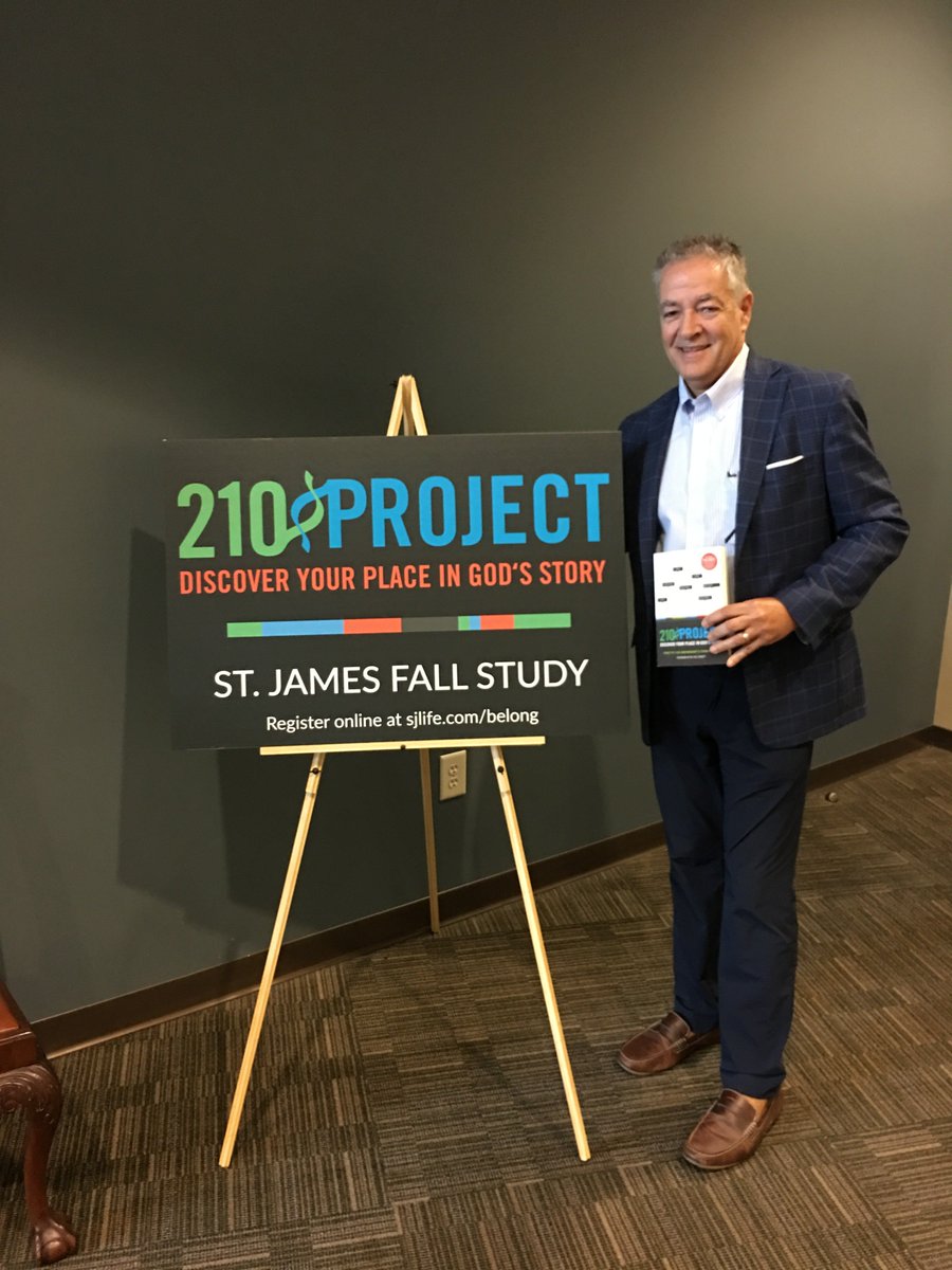 210Project's tweet image. Saint James Methodist Church in Montgomery, Alabama kicked off the @210Project Church Wide this weekend! sjlife.com Author @DonAnkenbrandt was there, Lead Pastor Lester Spence, Alliance Ministries John Boone and Tim Young. #SmallGroup #FallStudy #Pastor  #Church #AL