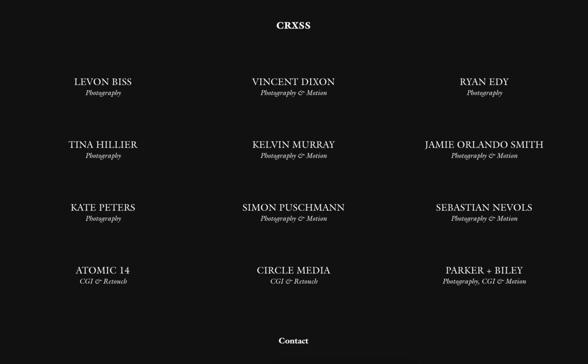 siteinspire's tweet image. New site on @siteinspire: CRXSS Agency → bit.ly/2p90Qxl