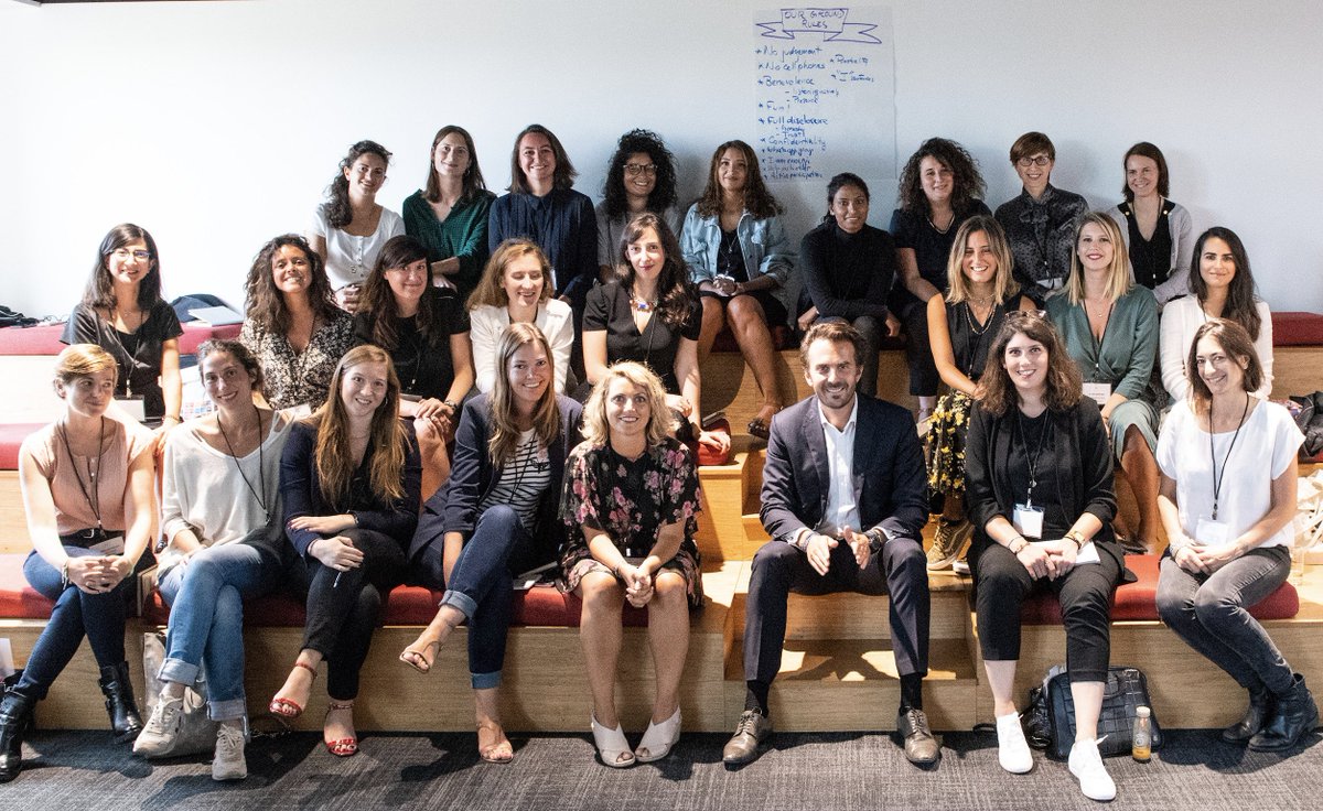 Havas's tweet image. Great talking with our #FemmesForward Paris participants this morning! We are continuing our journey to make #HavasGroup the place where women can grow their careers !