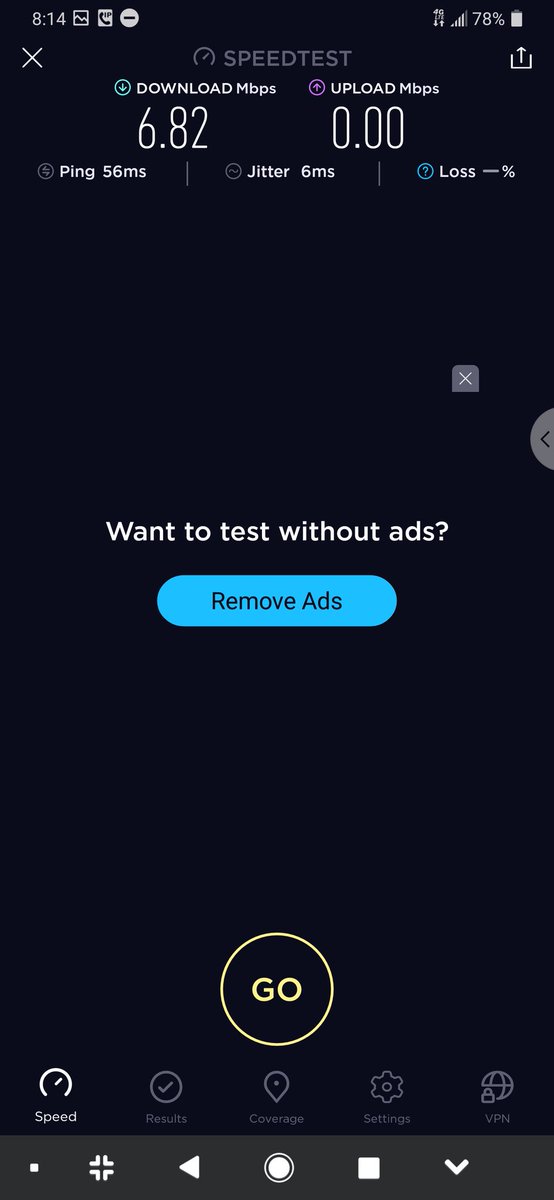 DH4's tweet photo. @TMobile network has really gone down hill in evansville, in. No connectivity in many places, and when you do have data it's the slowest speeds I've seen in forever. Every single one of our lines and phones. Clearly an issuse with the tmo network they don't want to resolve. https://t.co/aGugZISmxM