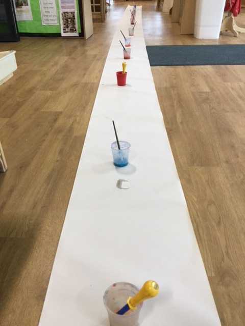 MissDent3's tweet photo. Nursery Class had lots of mark making fun this morning! #markmakertowriter #EndikePrimary #EndikeEYFS @EndikeHowley #DRETEnglish #talkaboutit #musicandmovement #keepitsimple #bigsmiles https://t.co/ALo5gYzw8h