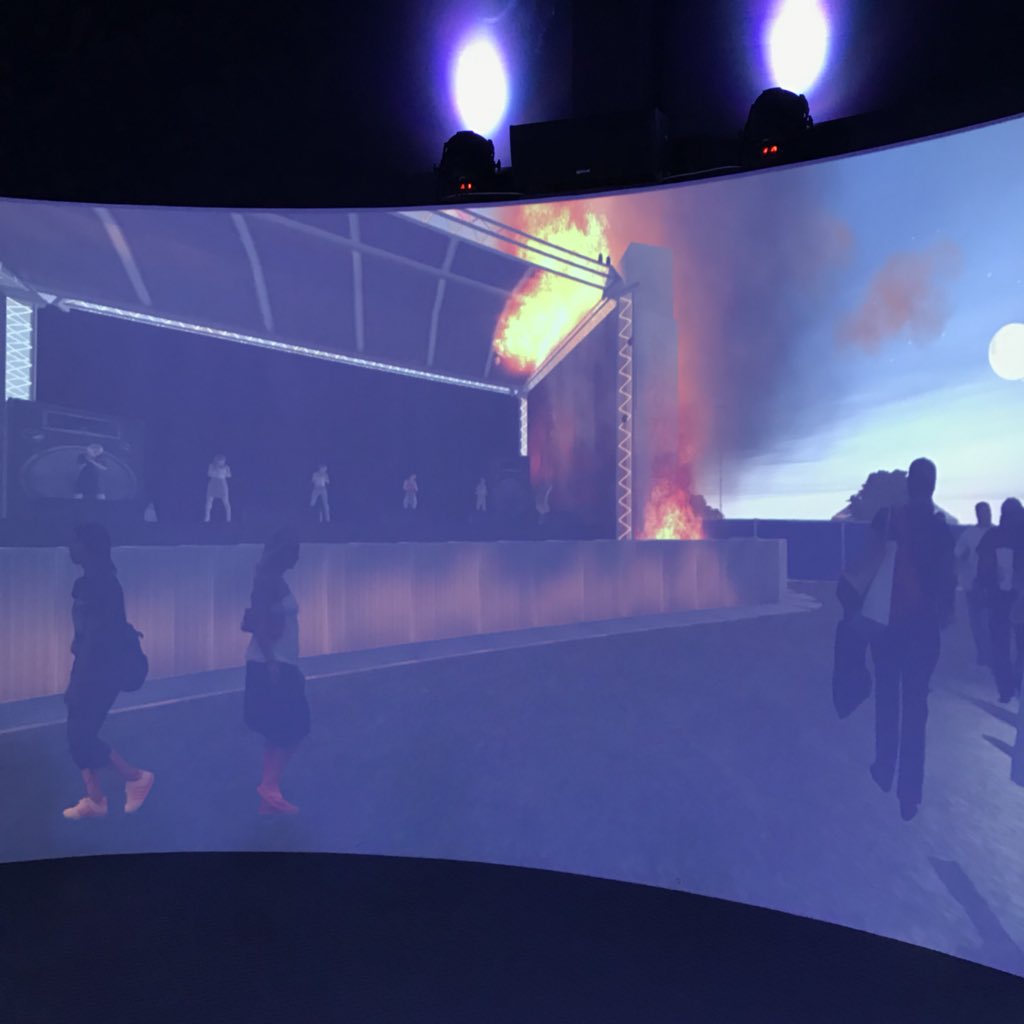 mel_humphreysBC's tweet photo. Some interesting simulation opportunities at @covunisim loving the massive immersive screen! #covsim2018. Lovely working with my great IP group! 👍🏻 @ Coventry University International https://t.co/9fG1iSgs4K… https://t.co/4UMBBfSxnX
