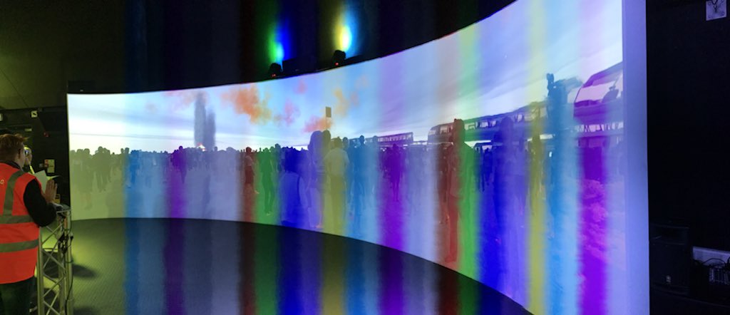 mel_humphreysBC's tweet photo. Some interesting simulation opportunities at @covunisim loving the massive immersive screen! #covsim2018. Lovely working with my great IP group! 👍🏻 @ Coventry University International https://t.co/9fG1iSgs4K… https://t.co/4UMBBfSxnX