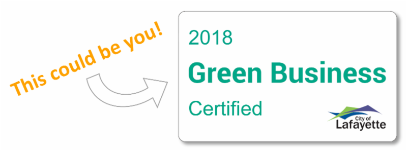 #LafayetteCO businesses - apply for the 2018 Green Business Recognition Program through December 31 and show the community all you do to maintain #sustainability standards: 
cityoflafayette.com/CivicAlerts.as…