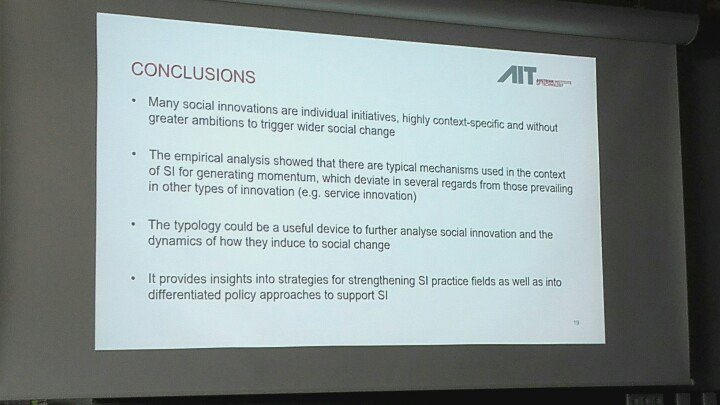 motoko42's tweet photo. Matthias Weber gave the first presentation at #STSAustria and concluded that social innovation often do not trigger social change. https://t.co/LrMxtvGf7p