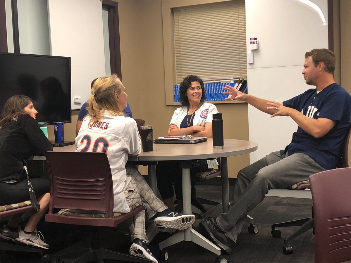SKochPR's tweet photo. Thanks @IndustryCareers for some good collaboration time this morning! Lots going on, & all focused on our lucky @PrairieRidgeHS students. #prwic https://t.co/HIEsQ2PQWU