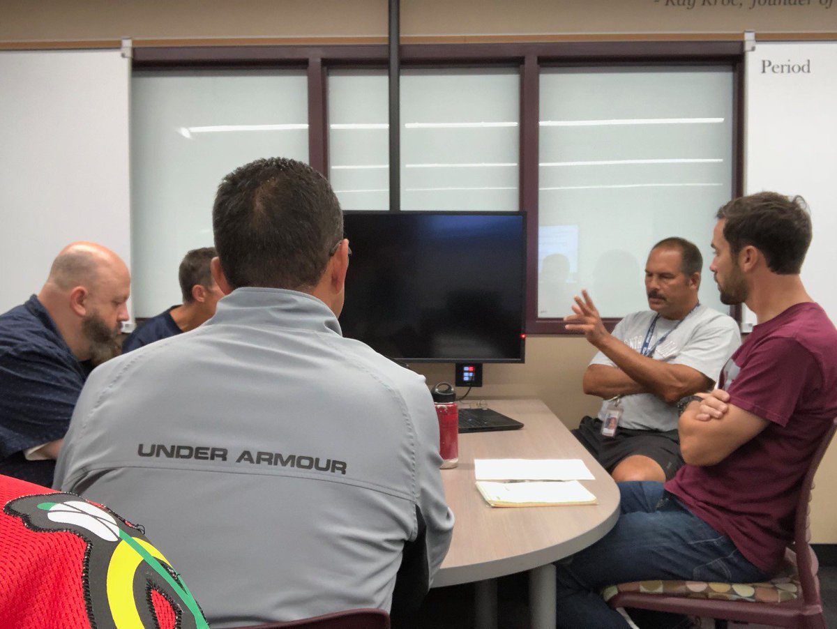SKochPR's tweet photo. Thanks @IndustryCareers for some good collaboration time this morning! Lots going on, & all focused on our lucky @PrairieRidgeHS students. #prwic https://t.co/HIEsQ2PQWU
