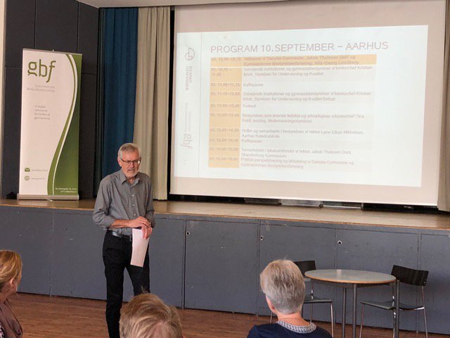LarsWonsild's tweet photo. I sidste uge bød Gymnasiernes Bestyrelsesforening og @DanskeGymnasier velkommen til bestyrelsesseminar, hvor formålet var at klæde bestyrelserne på til bestyrelsesarbejdet, set i lyset af gældende regler og politiske udfordringer #uddpol. Læs mere her: https://t.co/PwqA5ctS7I https://t.co/oqaZMyWYOv