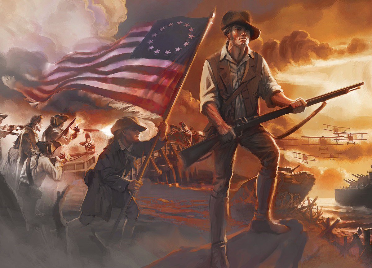 FLiberty777's tweet photo. The World looks to America for SUPPORT &amp; HELP when wanting to be FREE. Like so many people STRUGGLING for Freedom, Americans were in similar positions during the Revolutionary War. It took the HELP of 1776 FRANCE &amp; over 5 years of hardship to achieve INDEPENDENCE. https://t.co/CTOdwi0Rqj