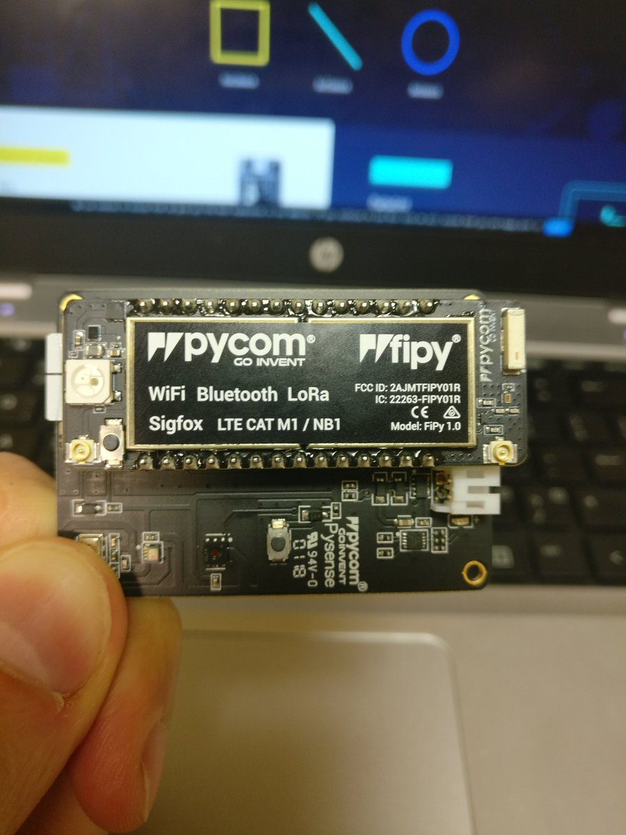 dimitriszorbas's tweet image. New stuff in the lab today #pycom