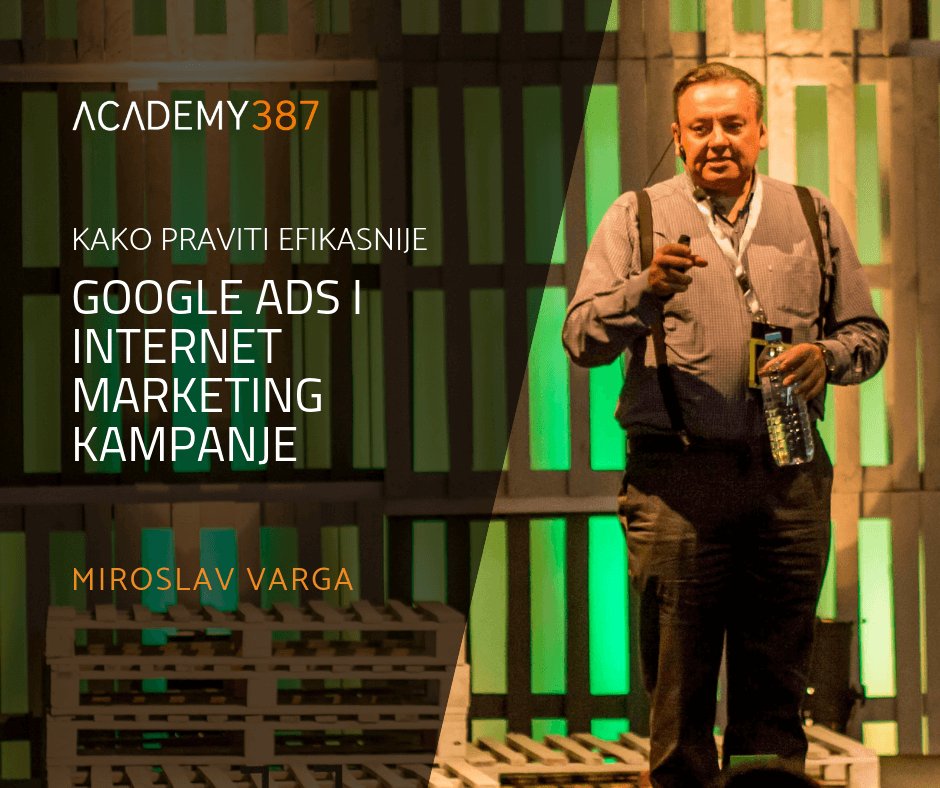 💰 Neki kažu da novac leži na cesti. Mi mislimo da novac leži na internetu, samo ga treba znati pobrati i uložiti u biznis. 

Naučite kako koristiti #GoogleAds uz svjetskog stručnjaka <a href="/mvarga/">mvarga</a>! Radionica će biti organizovana 5. i 6.10. Više info: bit.ly/GoogleAds_Miro…

#sarajevo