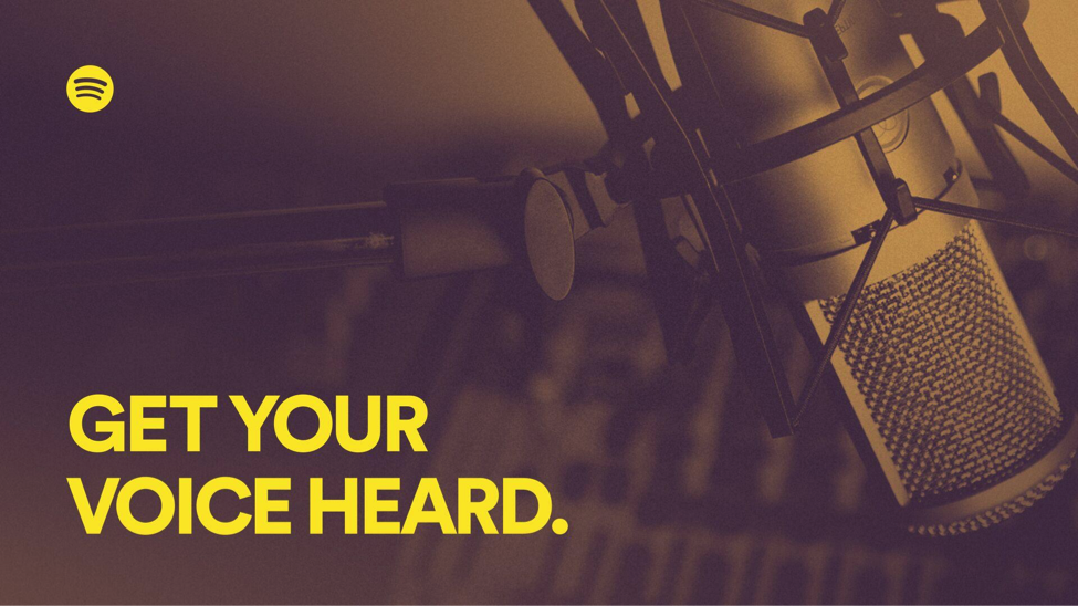 guardianaudio's tweet photo. Do you have a great podcast idea? Are you based in the UK? Spotify is running #SoundUpUK aimed at women of colour who can learn the art of podcast creation. Apply here https://t.co/fMHOYhK97R https://t.co/3A8cF7y7b2