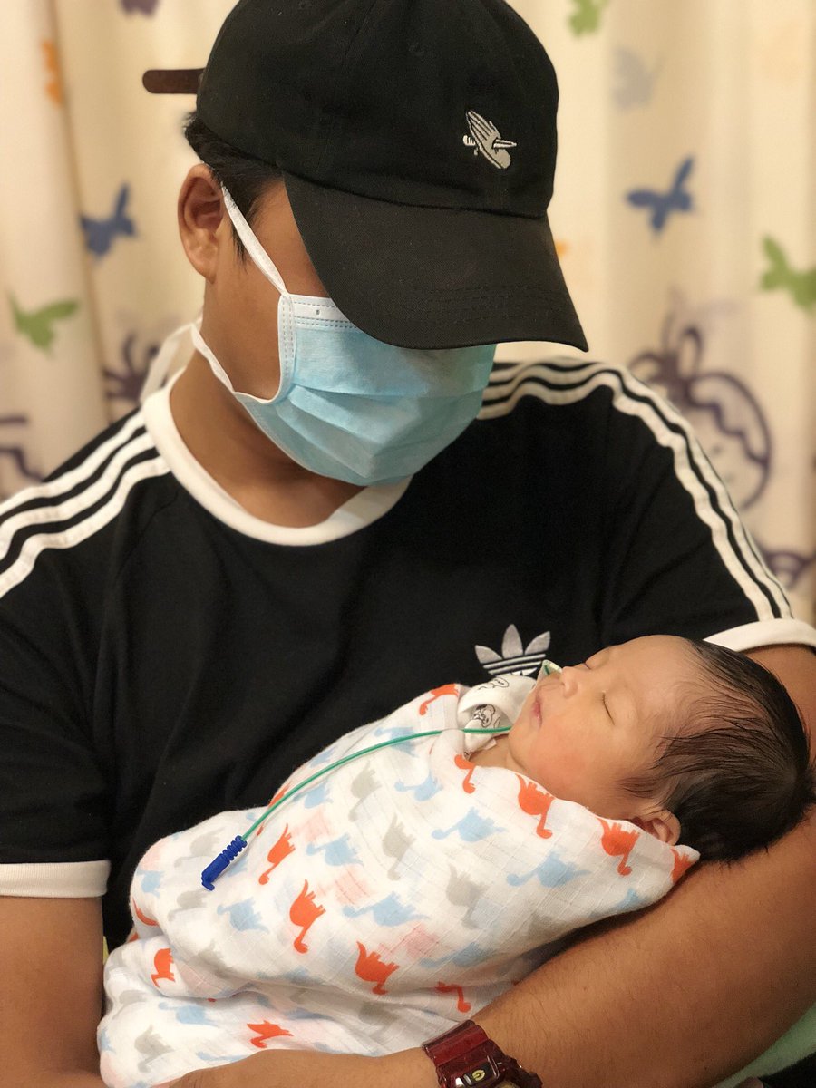 natasha_amiera's tweet photo. Little Nuh keep fallin’ asleep on his daddy’s chest. #MuhammadNuhAali #BabyNA #LittleNA https://t.co/lYWvuP2tPd