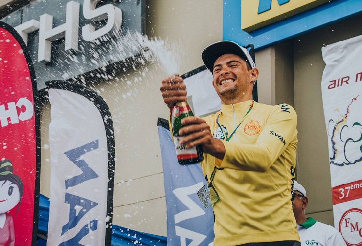 @ProTouchZA's <a href="/GustavBasson/">Gustav Basson</a> lauded his team’s efforts for his <a href="/TourdeMaurice15/">Tour de Maurice</a> victory yesterday, while admiring the standard of the South African riders at the tour. Read more here: bit.ly/2xoTvxl @SupportSATalent